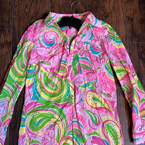 Lilly Pulitzer Captiva Tunic Cover Up - Picture 7 of 10